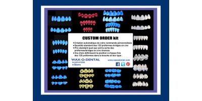 WAX-O-DENTAL Custom Order Kit-Art.no.800-00